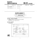 Sony KV-XF21M80 (serv.man4) Service Manual