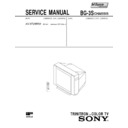 Sony KV-XF25M50 (serv.man4) Service Manual