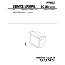Sony KV-XG25M80 Service Manual