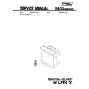 Sony KV-XG29M85 Service Manual