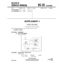 Sony KV-XS29N90 (serv.man2) Service Manual