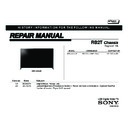 Sony XBR-49X850B Service Manual