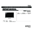 Sony XBR-49X855B Service Manual
