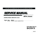 Sony XBR-52HX905 Service Manual