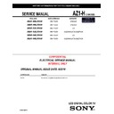 Sony XBR-52LX900, XBR-60LX900 (serv.man2) Service Manual