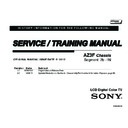 Sony XBR-55HX950, XBR-65HX950 Service Manual