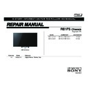 Sony XBR-55X850A, XBR-65X850A Service Manual