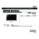 Sony XBR-65X955B Service Manual
