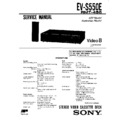 Sony EV-S550E (serv.man2) Service Manual