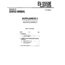 Sony EV-S550E (serv.man3) Service Manual