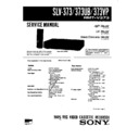 Sony SLV-373, SLV-373UB, SLV-373VP Service Manual