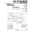 Sony SLV-757, SLV-757NC, SLV-757UB, SLV-757VP Service Manual