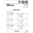 slv-801, slv-802 service manual