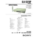 Sony SLV-D271P, SLV-D370P (serv.man3) Service Manual