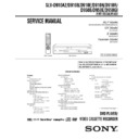 Sony SLV-D910AZ, SLV-D910B, SLV-D910E, SLV-D910N, SLV-D910R, SLV-D950B, SLV-D950E, SLV-D950GI Service Manual