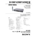 Sony SLV-D985PAZ, SLV-D985PEA, SLV-D985PME Service Manual