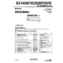 Sony SLV-E420CP, SLV-E420VC, SLV-E520CP, SLV-E520UX, SLV-E520VC (serv.man2) Service Manual