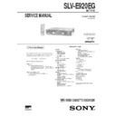Sony SLV-E920EG Service Manual