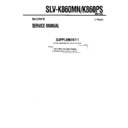 Sony SLV-K860MN, SLV-K860PS Service Manual