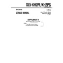 Sony SLV-KH2PL, SLV-KH2PS (serv.man2) Service Manual