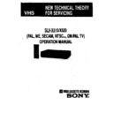 Sony SLV-X510, SLV-X520 Service Manual