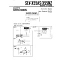 Sony SLV-X55AS, SLV-X55NZ Service Manual